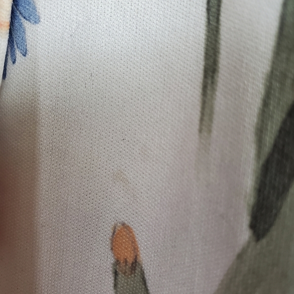 M/L Vintage 90s floral print Jazz Sport shirt - Picture 3 of 6